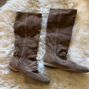 Sam Edelman Bell Suede Knee High Boots Size 7